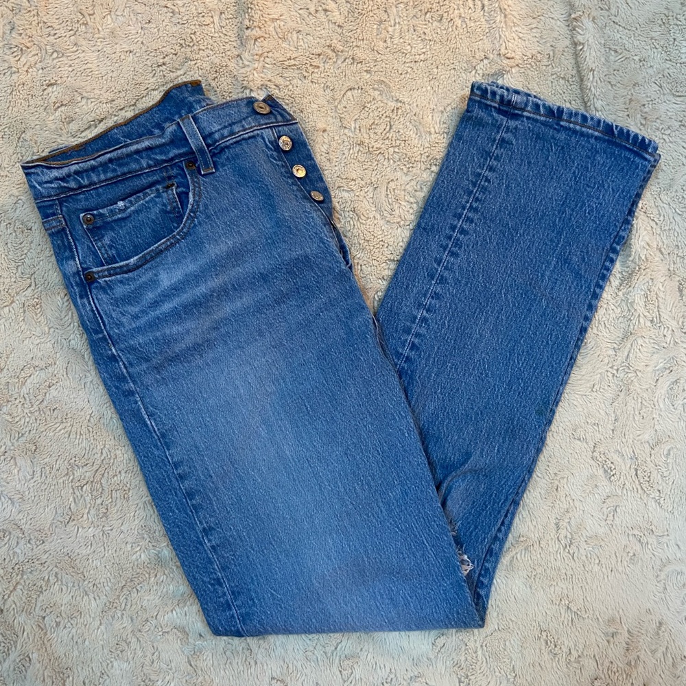 Levi 501’s Straight Leg Jeans